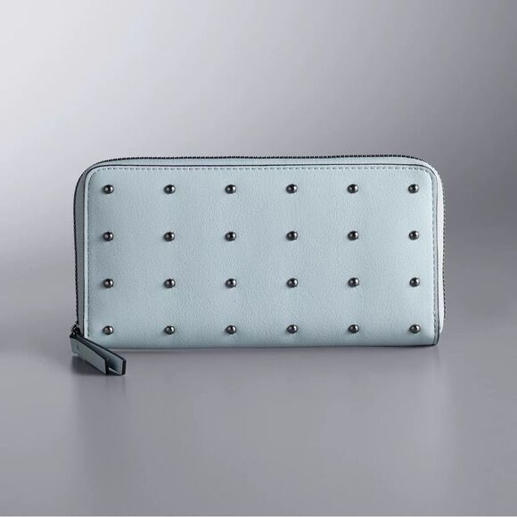 New Simply Vera Vera Wang Signature Wallet Niagara Dew - Picture 1 of 1
